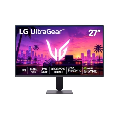 Monitor Gamer LG UltraGear 27" FHD IPS 144Hz 1ms Monitor Gamer LG UltraGear 27" FHD IPS 144Hz 1ms
