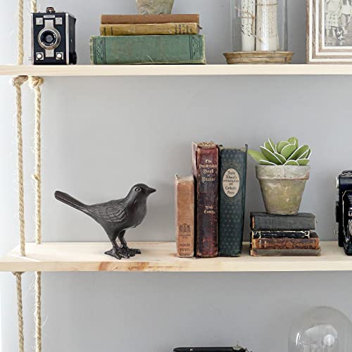 Moligou Cast Iron Bird Figurine, Bird Statues Home Decor, Decorative Dove Sculpture Ornament For Farmhouse, Shelf #TOP4