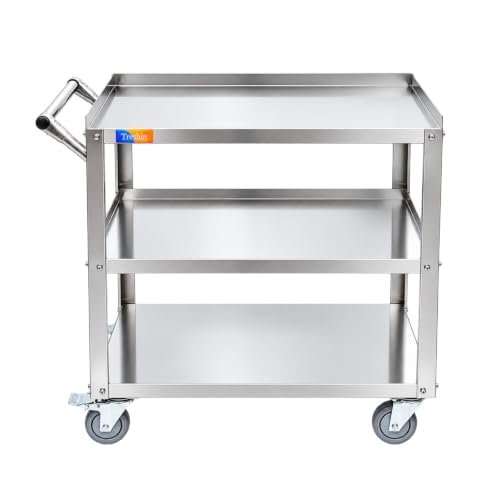 Treshin 3 Tier Stainless Steel Utility Cart