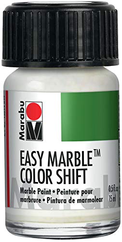 Marabu Easy Marble Paint - Metallic Teal-Silver-Red - Hydro Dipping