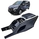 Premium Mittelkonsole Schwarz für Mercedes V-Klasse W447 Automatik 14-23