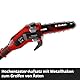 Einhell Professional Akku-Multifunktionswerkzeug GP-HC 18/5020 Li T BL Power X-Change (18 V, Brushless, 50 cm Heckenschere, 18 cm Hochentaster, Teleskopstiel, inkl. 4 Ah PLUS Akku)