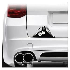 Car Stickers Funny Creative 3D Big Eyes Car Decal Black Sticker Peeking Monster 19X7Cm Auto Products Car Accessories 3 41nfvz+gvnl. sl500 . ss300