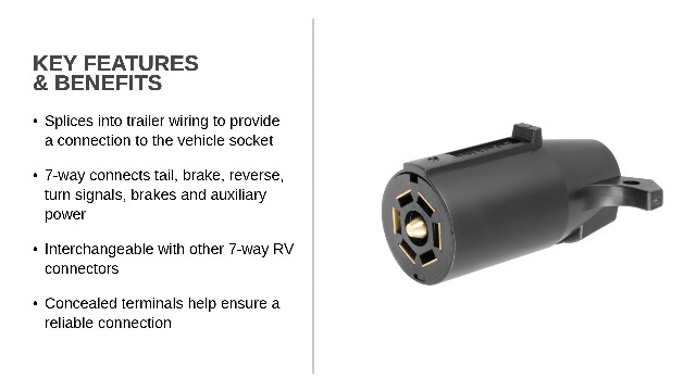 "Reen" Amazon.com: CURT 58141 Trailer-Side 7-Pin RV Blade Wiring Harness