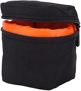 Akozon Photography Bag Camera Lens Bag Lens Pouch Thickened Compression Shockproof Lens Bag SLR Micro Single Camera Lens Bag Photography Bag for DSLR Lens Such for Canon for Nikon for Sony etc