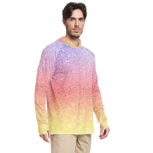 GAIGEO Cooling Sun Protective Clothing for Men, Long Sleeves Light Long Sleeve Shirt Men, Summer Jacket Men, Barn Red S2