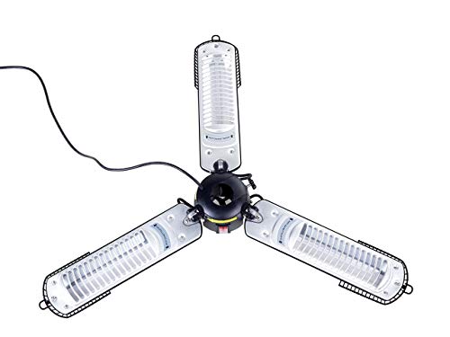 Beliani Modern Outdoor Garden Electric Heather Umbrella Mounted Aluminium Stromboli