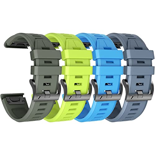 Bracelet pour Garmin Fenix 7X 6X Epix Pro 51mm idéal outdoor et sport
