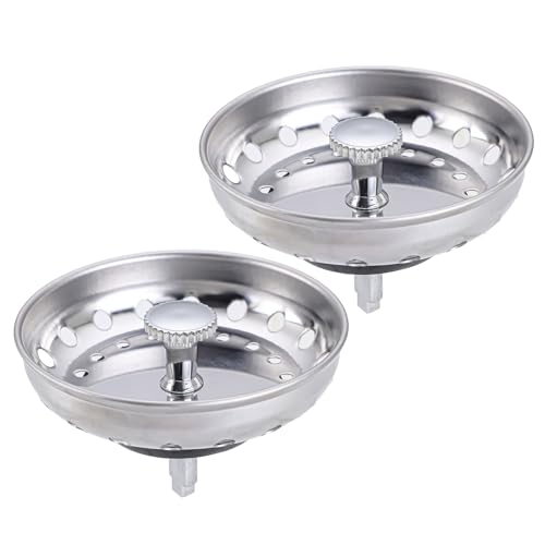 Colador para fregadero 2 unidades acero inoxidable