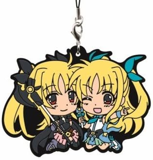 Amazon 一番くじプレミアム 魔法少女リリカルなのは Innocent 1stデュエル F賞 ラバーストラップ フェイト アリシア 単品 アニメ 萌えグッズ 通販