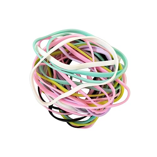 Tilibra - Elástico Colorido - Kraft Bag Com 135 Unidades - Tilibra