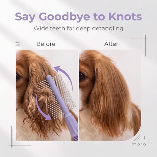 2-in-1 Pet Comb for Daily Dog & Cat Grooming - Image 5