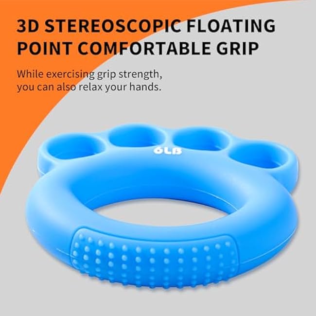 Hand Grip Strengthener, Finger Exerciser Training Ball, Exercise Handball, Finger and Wrist Physical Therapy