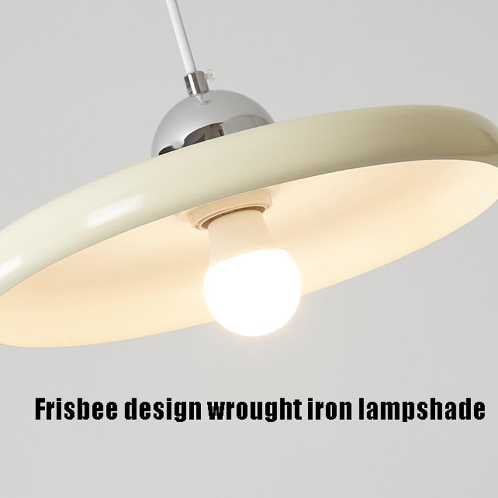 Lampa sufitowa z gwintem E27 i dekoracją pojedynczej głowicy, abażur z lakierowanego metalu, lampa wisząca w nowoczesnym stylu firmy Amen, podtynkowa lampa wisząca na wyspę kuchenną, balkon, do