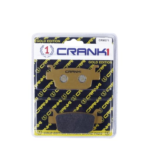 Image of Ceramic Brake Pads Compatible For Benelli Imperiale 400 | Rear | CRM371 | 1 Set | Smooth Braking | Heat Resistant | Long Life | Disc Friendly