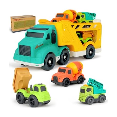 GDBAQAN Toddler Toys Trucks for 2-4 Year Old Boy Cover