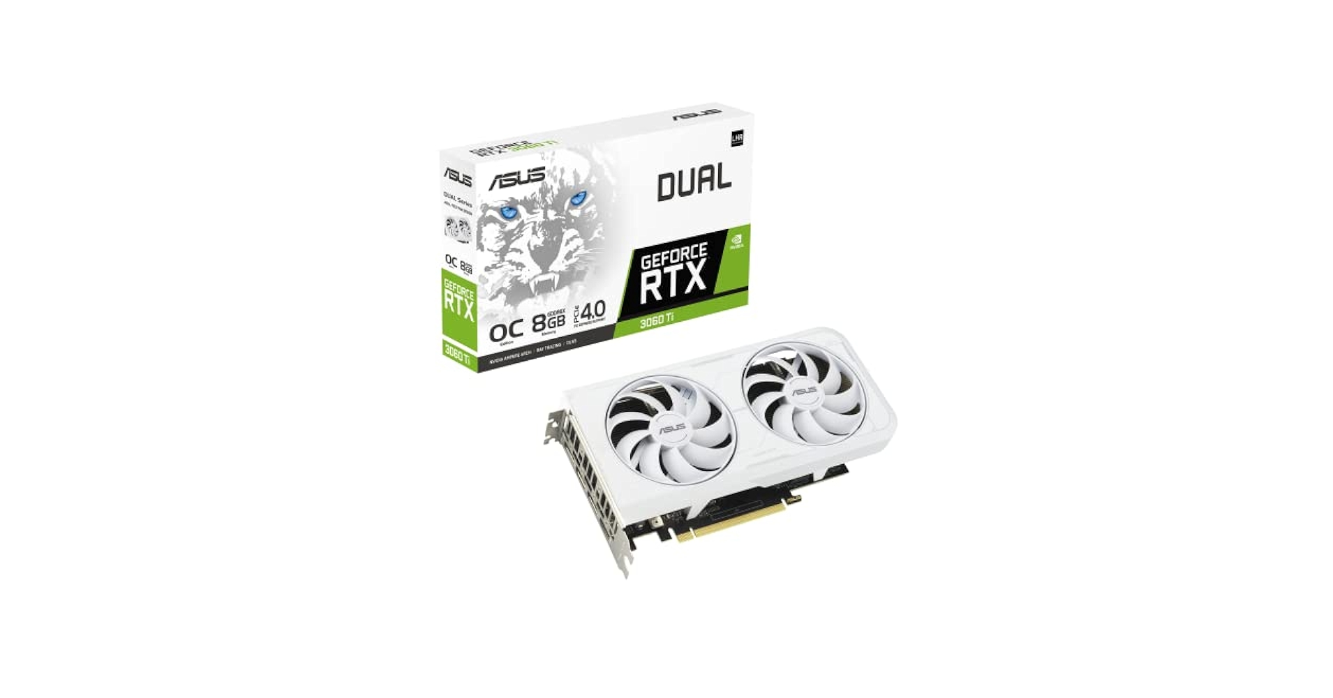 玄人志向 GeForce RTX 3060 Ti 8GB WHITE 玄人志向、「GeForce RTX 3060 Ti」を搭載したビデオカード