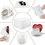 50Pcs Cushion Foam Sheets,Eyluck 12 x 12 Inch Safely Wrap to Protect Dishes, Glasses, Plates and Fra