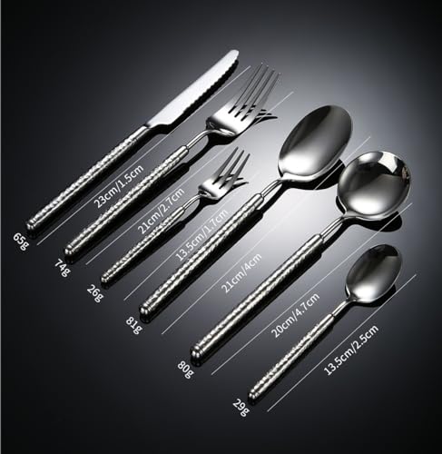 Set Cuchillos Cocina 6 Piezas Acero Inox miniatura 2