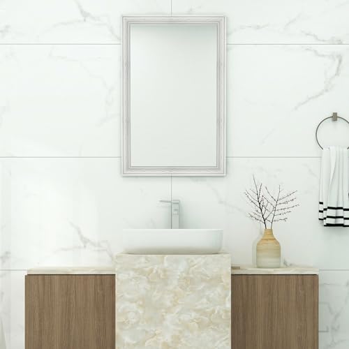 Molduras de pared autoadhesivas blancas de espuma para cenefas de cocina 6
