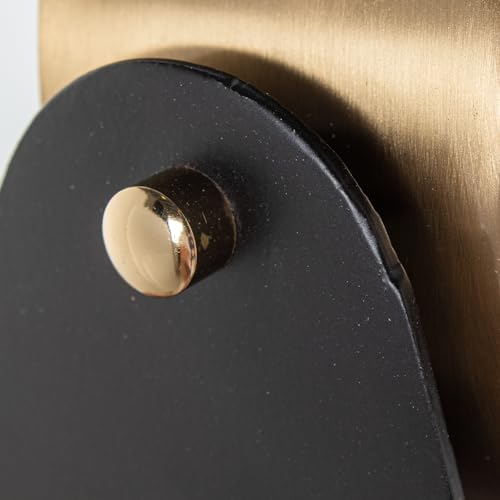 Horloge de table élégante noire et dorée idée cadeau crémaillère chic - 8