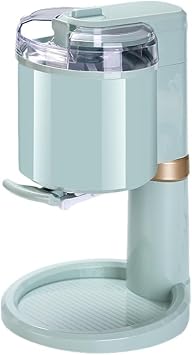 Electric Ice Cream Machine, Perfect for Home DIY Kitchen, Italian Style, Sorbet, Fun Light Green Light Green + Single Unit 110V