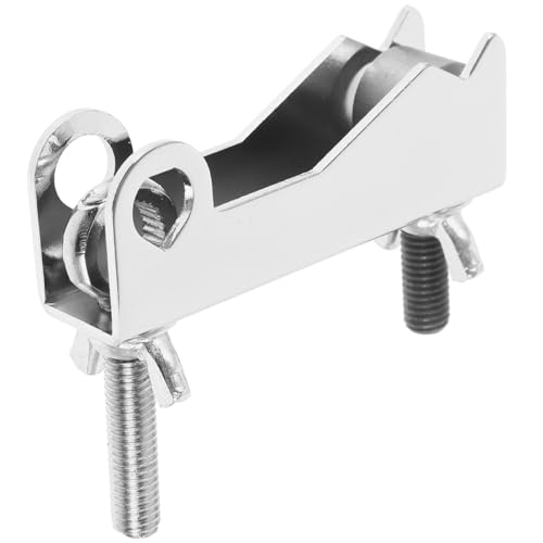OFFSCH Drum Set Mounting Bracket Clamp Cowbell Holder for Drums Metal Bracket Fixing Knob