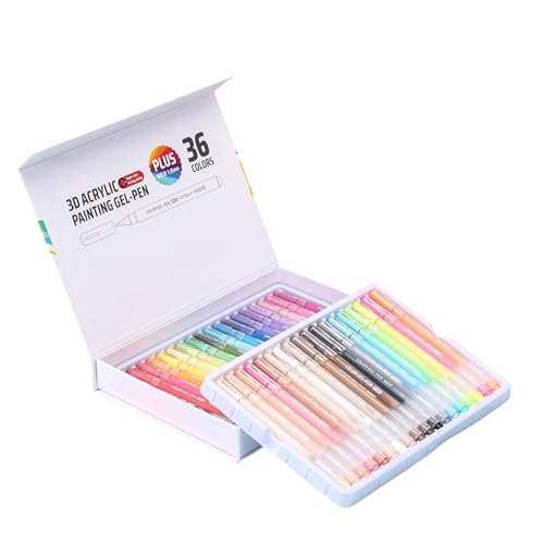 Marqueurs gel pour peinture acrylique pour ne plus perdre les capuchons en dessin