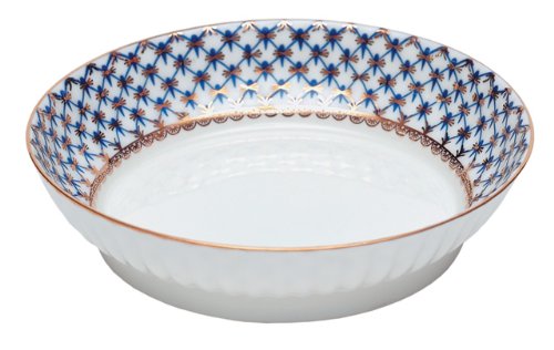 Amazon.com | Lomonosov Porcelain Cobalt Net Wave Bone China Tea
