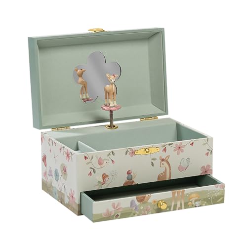 Little Dutch 126190 - Joyero con música de ciervo - Fairy Garden