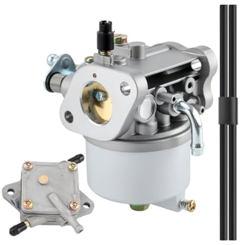 Whychstore Kit de carburador y bomba de combustible, compatible con modelos de gasolina EZGO Workhorse ST350 para carrito de golf, se adapta a motores de 295 cc y 350 cc