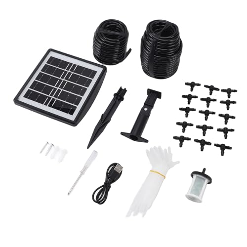 Système d'irrigation solaire goutte à goutte pour sauver vos plantes du dessèchement en vacances