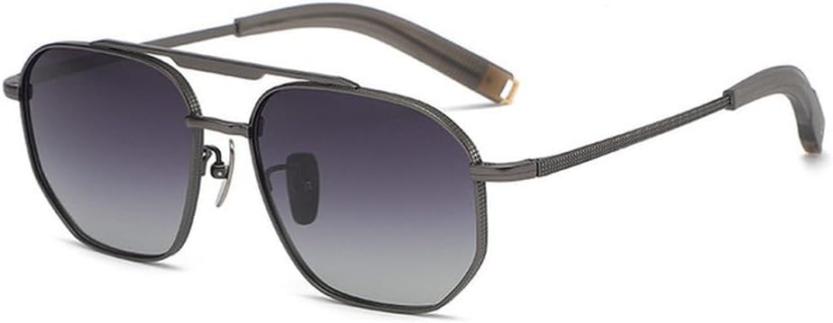 Man Pure Titanium Lenses Sunglasses Aviation Vintage Style Uv400 Sun Glasses