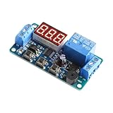 Car Delay Timer Relay Shield 3 Bits Digit Tube LED Display Switch Programmable Readout Delay Timer Relay Module with Buzzer 12V New 2026 High for Reliable Electronic Component