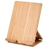 20 x 26,5 cm. GRIMAR Soporte de la tableta Soporte de madera ajustable con bisagras tres ángulos IKEA
