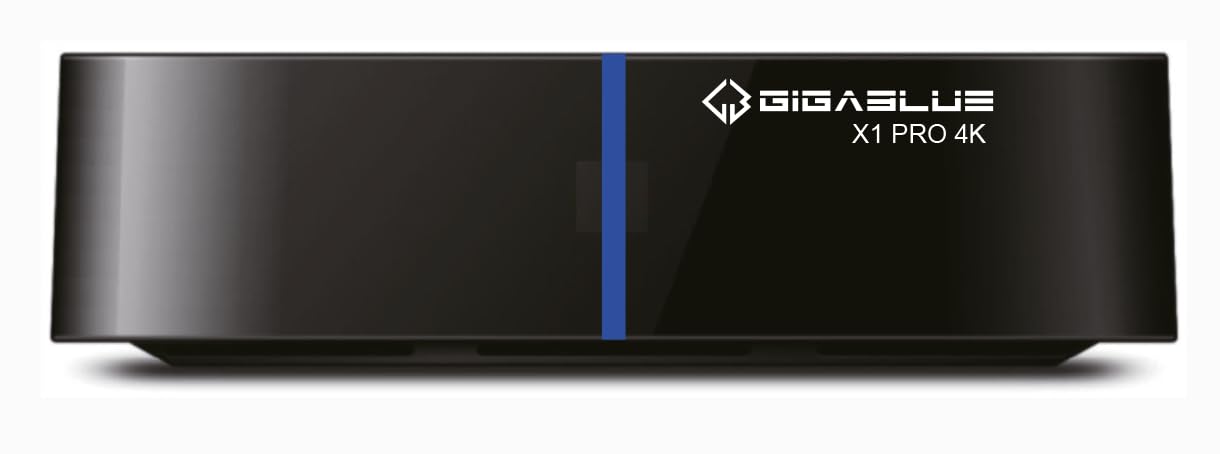 GigaBlue UHD X1 PRO 4K Android 12 IP-TV/OTT 1x DVB-S2x Sat Tuner Media Player