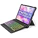 Produktbild Inateck Tastatur Hülle für iPad Pro 11 Zoll 2021/2020/2018(1&2&3 Generation), abnehmbare Tastatur mit DIY Hintergrundbeleuchtung, QWERTZ, KB02005