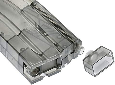 Miniatura 4 de Cargador de velocidad Airsoft 500 rondas Cargador BB de alta capacidad para BBS de 0.236 in Carga rápida, plástico duradero, compatibilidad