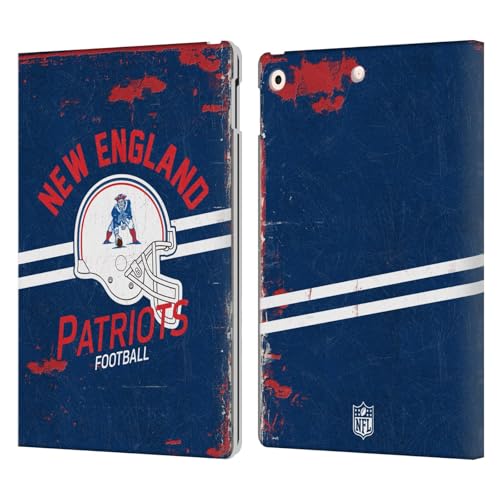 Casque NFL New England Patriots Housse Antirayure iPad 10.2 Cuir