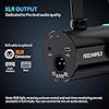 Feelworld PM1 XLR/USB Dynamic Microphone for Podcast Recording, Gaming PC Computer Mic with RGB Light, Mute, Headphones Jack, Desktop Stand, XLR Cable for Studio YouTube VoiceOver #1