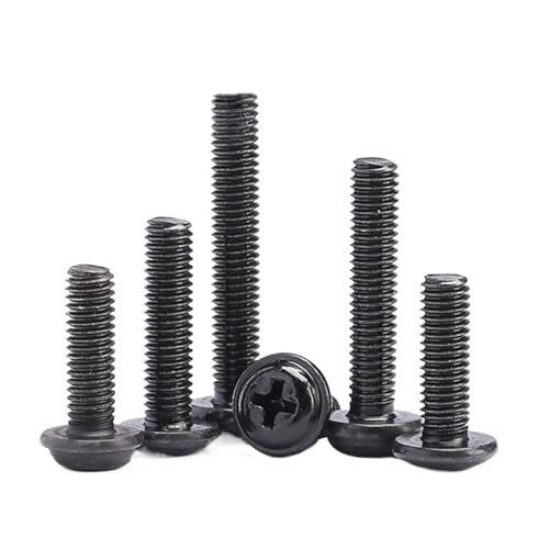 [Aocghfyer] FenGQin 100 �s�[�X/���b�g PWM ���i�x�l�W���b�V���[�t�� M1.4 M2 M2.5 M3 M 3.5 M4 M5 M6 �Œ�}�U�[�{�[�h�l�W�p�b�h DIN967(30mm x100pcs,M6)