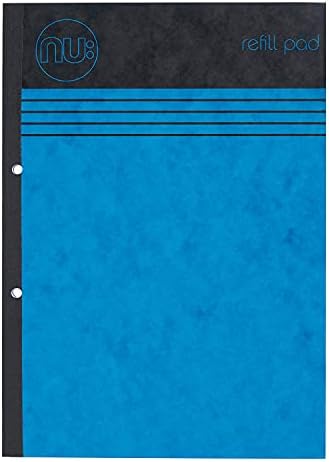 Nu Notebooks - Craze Cloud Range - Refill Pad - A4 Blue Notebook - Stationery Notebooks - Ruled Notepad - 110 Pages
