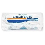 Leslie's Chlor Brite Swimming Pool Sodium Granular Chlorine – 99% Sodium Dichlor Sanitizer for Crystal Clear Water – Defends Against Bacteria, Algae, and Microorganisms - 1 Pound