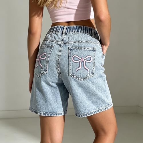 Short en jean fille pour les jeux de plein air et sorties estivales
