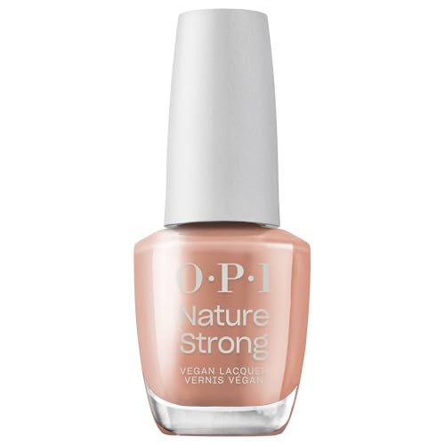 OPI Nature Strong Rooting for Hue - Brauner Nagellack – Intensiver Glanz & 7 Tage Halt | Langanhaltende Farbe für deine Nägel | 15 ml