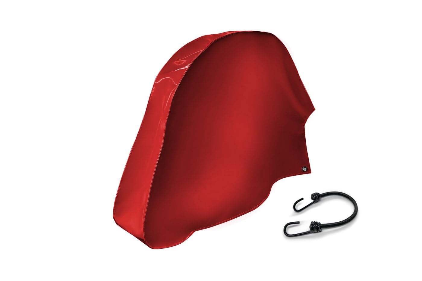 ANKO PLANEN Deichselabdeckung für Wohnwagen und Anhänger - Premium Deichselhaube aus LKW PVC Plane, 680g/m² (Rot RAL3002, 75cm x 60cm x 10cm (für gebremste Deichseln))