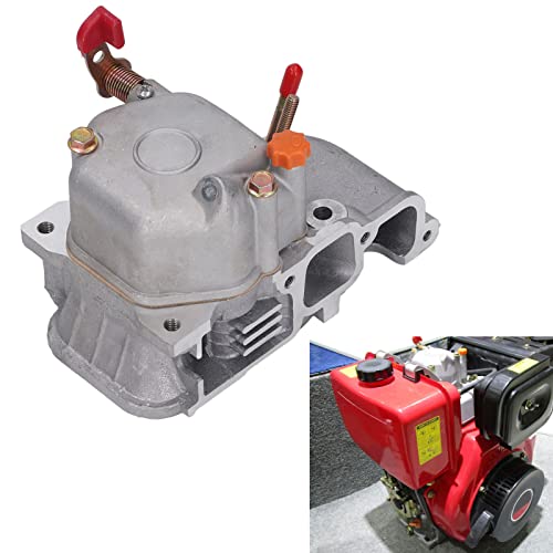 Conjunto de cabeça de cilindro de motor diesel, peça de reposição conjunto de cabeça de cilindro de