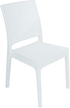 Mandella Elit Rattan Sandalye Beyaz