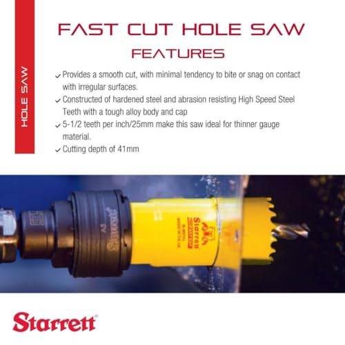 Corona bimetal Fast Cut 102mm soluciona cortes lentos en planchas metálicas 2
