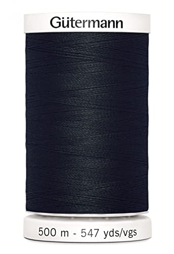 Hilo de coser Gütermann Sew All 500m negro 000 miniatura 1